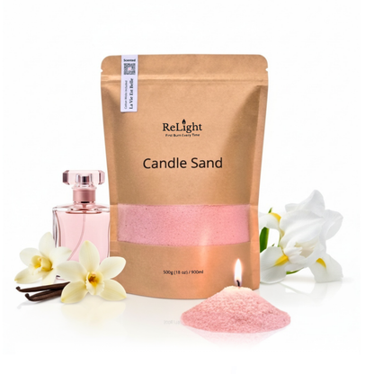 La Vie Est Belle – Candle Sand Parfumat cu Fitile din Bumbac