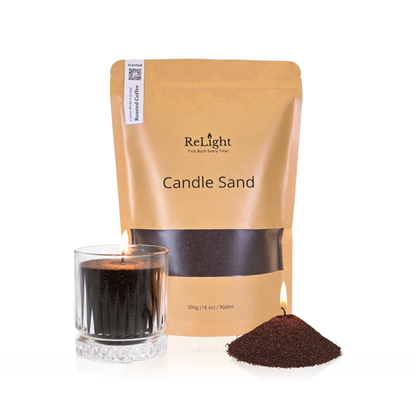 Roasted Coffee – Candle Sand Parfumat cu Fitile din Bumbac