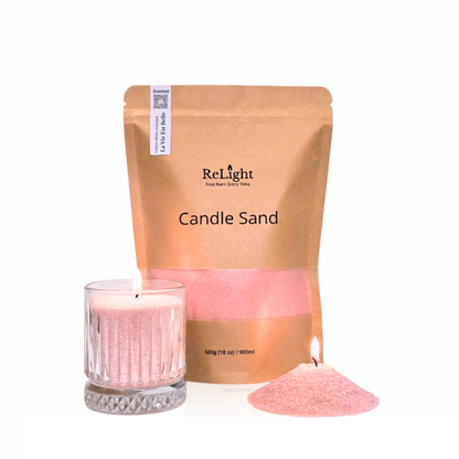 La Vie Est Belle – Candle Sand Parfumat cu Fitile din Bumbac