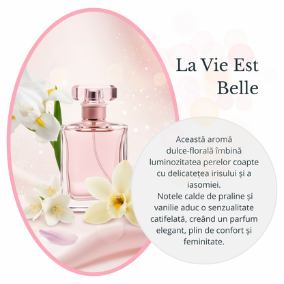 La Vie Est Belle – Candle Sand Parfumat cu Fitile din Bumbac