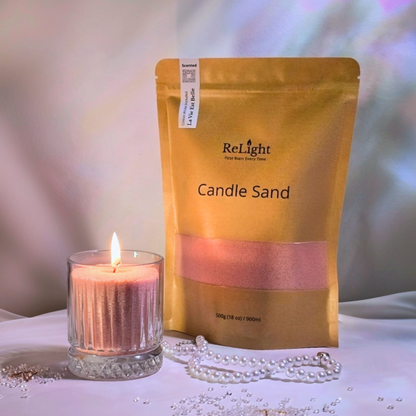 La Vie Est Belle – Candle Sand Parfumat cu Fitile din Bumbac